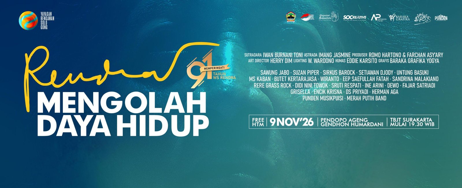 Seniman Lintas Generasi Siap Gelar Konser Musikalisasi Puisi untuk Peringati 91 Tahun W.S. Rendra di Solo 1 WhatsApp Image 2026 10 27 at 15.26.57 1 scaled