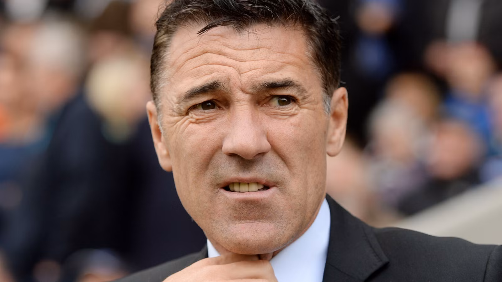 dean saunders during his time managing